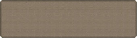 GelPro Decorative Foam Floor Mat, 30" x 108", Grasscloth Pecan
