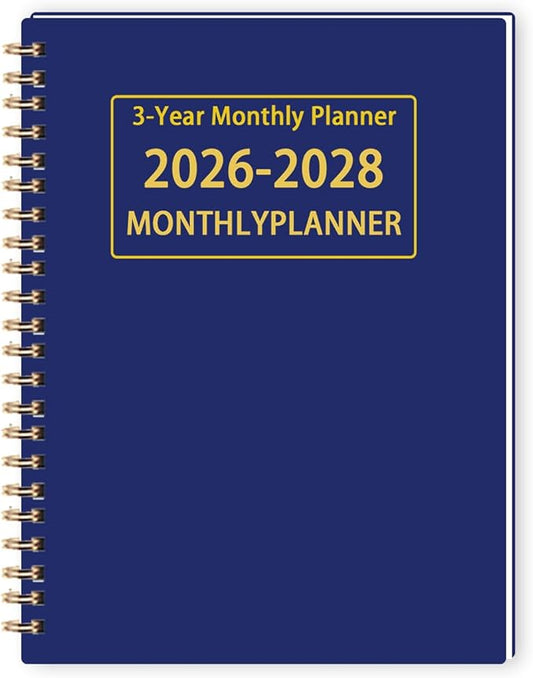 2026-2028 Monthly Planner - 3 Year Monthly Calendar/Planner 2026-2028, 5.9" x 8.5", 36 Month Calendar Planner, Planners with Twin-Wire Binding, Lined Notes Pages