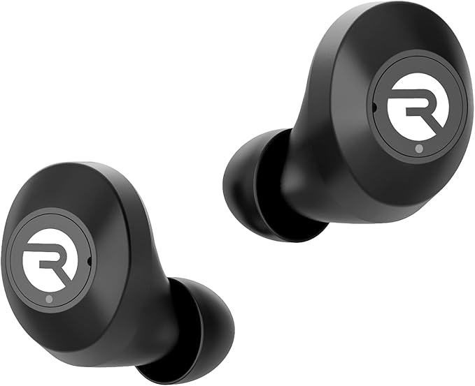 Raycon Everyday Earbuds Classic Bluetooth Wireless with Microphone - Stereo Sound, Active Noise Canceling, in-Ear Bluetooth Headset True Wireless Earbuds 32 Hours Playtime (Black)