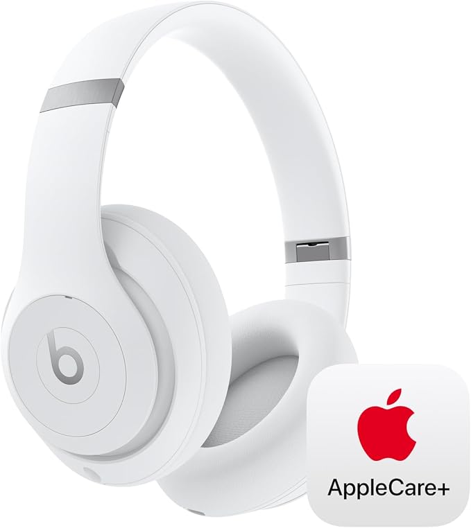 Beats Studio Pro with AppleCare+ for Headphones (2 Years) - Matte White