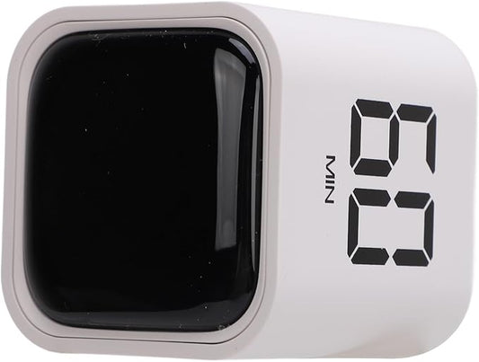 Gravity Cube Timer, Productivity Sensor Flip Kitchen Large LED Display Adjustable Sound Alarm Vibration High Low Volume Custom Modes Kids Study Students Office Exercise Skincare