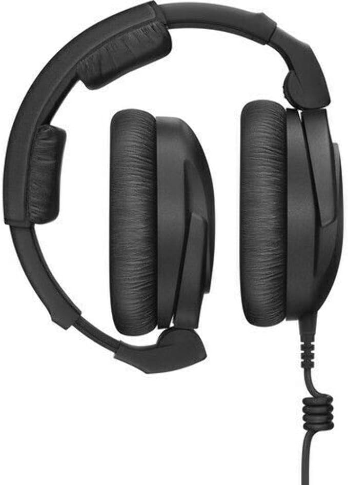 SENNHEISER Professional HD 300 PRO Over-Ear Broadcast Headphones,Black