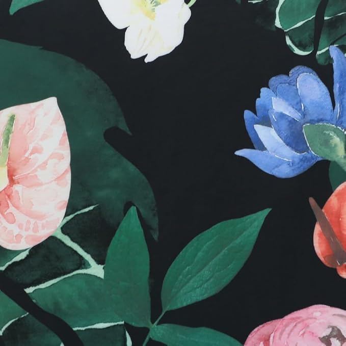 8Pcs Stretch Patio Cushion Covers Waterproof Outdoor Cushion Covers Patio Couch Cover Slipcovers, for Outdoor Furniture Protector Covers Replacement(Cover Only) (Flowers)