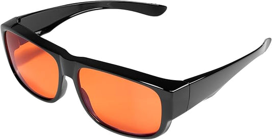 Blue Light Blocking Glasses, 99.9% Blue Light Filter Glasses, Anti Eye Fatigue for Gamers and Office Workers, Experience Comfort for Computers, Smartphones, and TVs