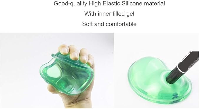 Gel Keyboard & Mouse Wrist Rest Set - Keyboard Wrist Rest Pad & Mouse Support for Office Gaming Pad Computer Laptop Ergonomic Comfortable Pain Relief- Pad Set (Mouse Support Only)