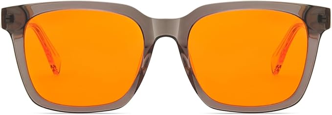 99.9% Blue Light Blocking Glasses for Men Women Anti-Fatigue Computer Gaming Glasses Stop Eyestrain Headaches