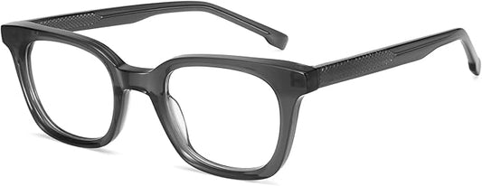 Dollger Blue Light Blocking Glasses For Woman Men Thick Frame Round Non-Prescription, pertain Work，Computer Gaming，TV