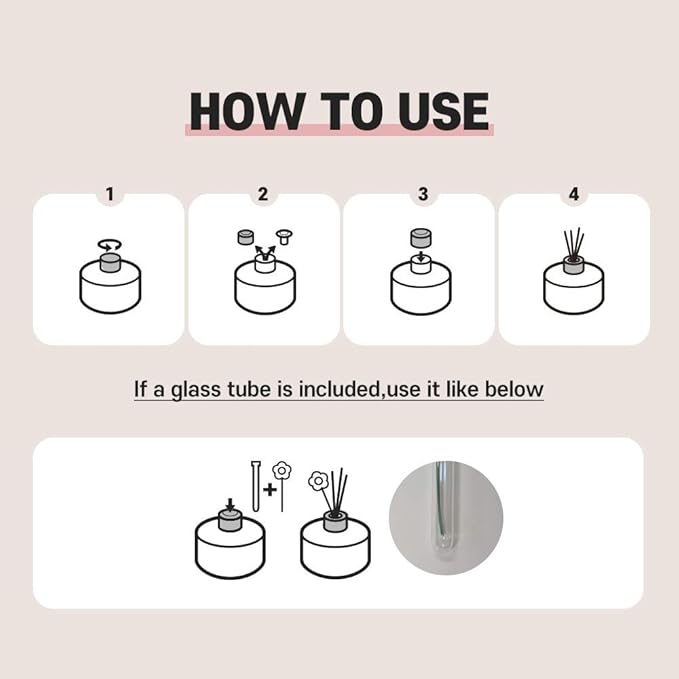 Cocod'or COCODOR Rose Flower Reed Diffuser/April Breeze/6.7oz(200ml)/1 Pack/Reed Diffuser, Reed Diffuser Set, Oil Diffuser & Reed Diffuser Sticks, Home Decor & Office Decor, Fragrance and Gifts