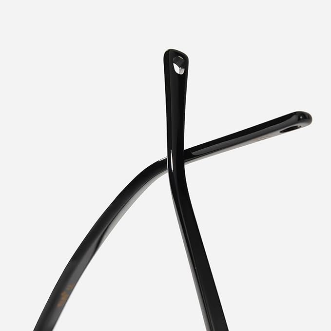 TIJN Blue Light Glasses for Women Men,Computer Glasses Bluelight Blocking,Preppy Style Cateye Frame Clear Eyeglasses,Edin