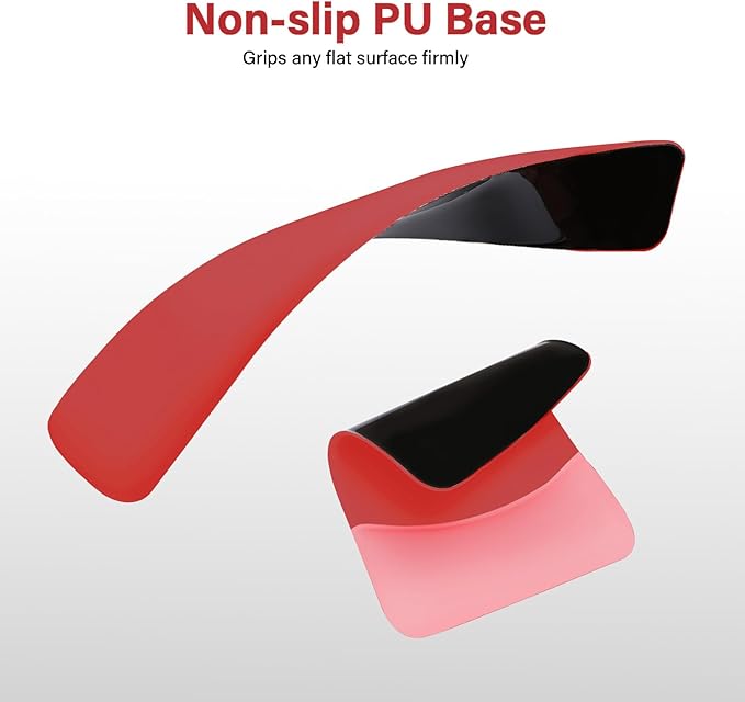 MOSISO Wrist Rest Support for Mouse Pad&Keyboard Set, Rectangular Ergonomic Mousepad Non-Slip Base Home/Office Pain Relief&Easy Typing Pad with Neoprene Cloth&Raised Curved Memory Foam, Red