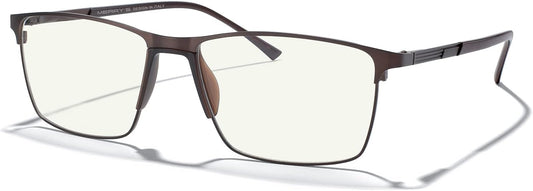 MERRY'S Fashion Blue Light Blocking Glasses - Reading Glasses Metal Frame Spring Hinge Readers for Men Eyeglasses
