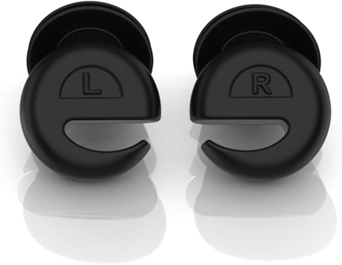 Ear Plugs for Sleeping Noise Cancelling, 38dB Noise Reduction Earplugs, Silicone Reusable Hearing Protection Ear Plug, Waterproof Earplug Suitable for Sleeping, Study, Travel, Concerts (3Pairs)