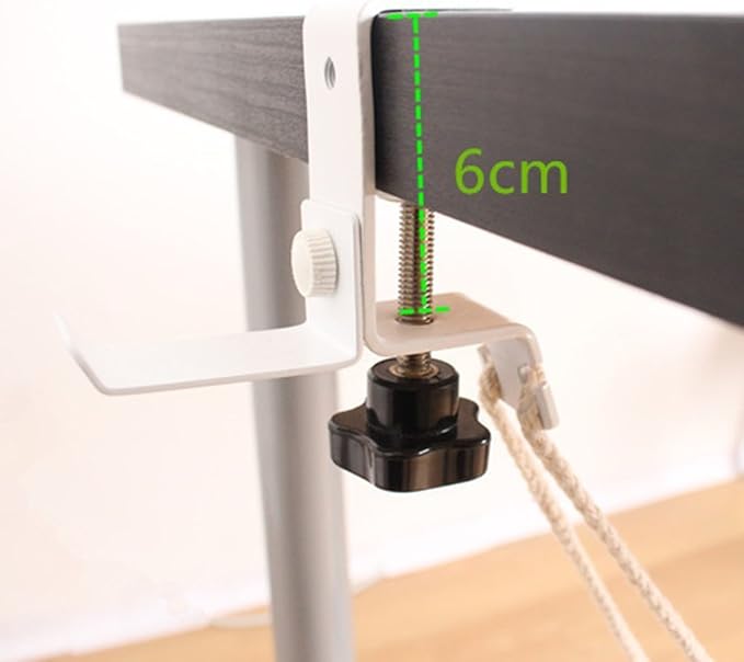 Auoinge Foot Hammock Under Desk FootRest | Adjustable Office Foot Rest Under Desk | Portable Desk Foot Hammock with Headphone Holder