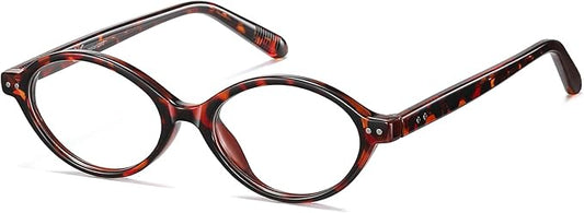 HAOLOTA Blue Light Blocking Glasses Women, Trendy Round Anti Eyestrain UV Glare TV Phone Computer Gaming Eyeglasses