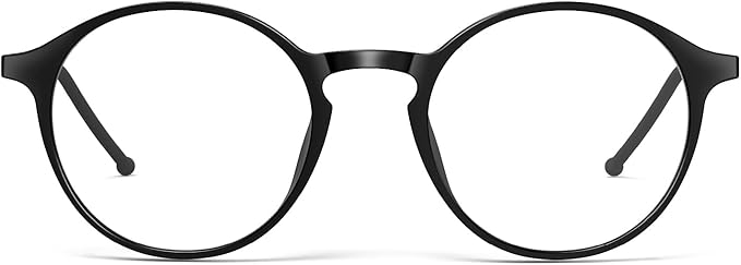 VISOONE Round Lightweight Blue Light Blocking Glasses Women Men Fashion Cute Thin Eyewear Niko