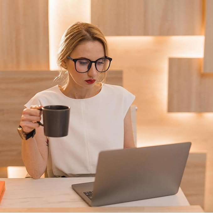 Blue Light Blocking Glasses for Women Men Clear Bluelight Eyeglasses for Gaming Computer Anti Eyestrain Reduce Eye Strain Game Glasses