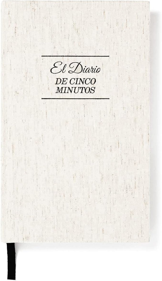Intelligent Change: The Five Minute Journal - Daily Gratitude Journal for Happiness, Mindfulness, and Reflection - Undated Life Planner (Spanish Version)