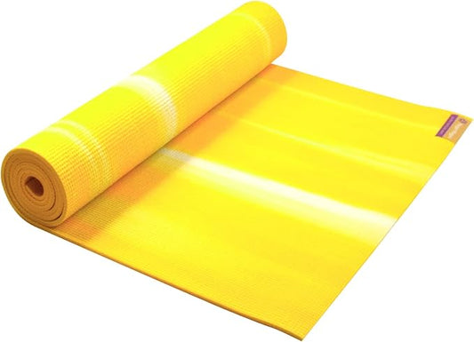Hugger Mugger Nature Ultra Yoga Mat - Unique Variegated Design, Extra Cushion, Durable, Sticky and Grippy, Stable Non-Slip Surface, Lightweight