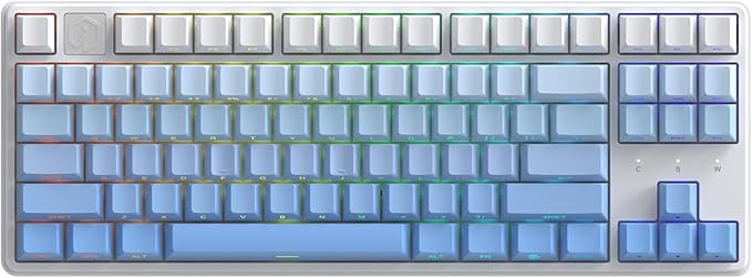 IROK NA87PRO 87 Keys Wired Magnetic Keyboard, RGB, hot Swappable Rapid Trigger Gaming Keyboard for Win/Mac/Gamer-White