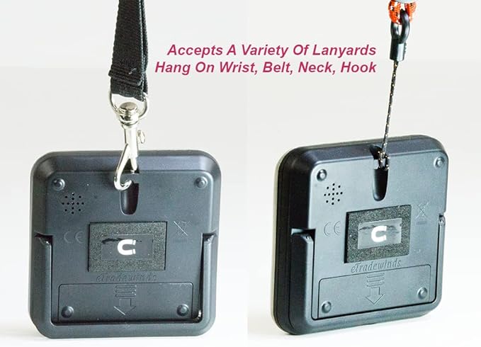 Elegant Digital Kitchen Timer Stainless Steel - Lime - Strong Magnetic Back - Kickstand - Loud Alarm - Large Display - Auto Memory - Auto Shut-Off - Model eT-25 (Lime 6-Pack) by eTradewinds