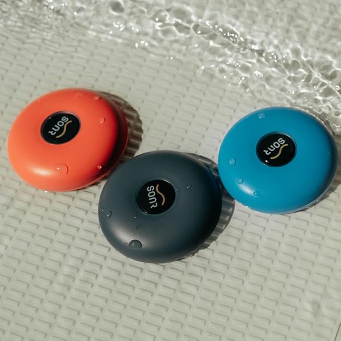 SONR Music 2-in-1 Bundle – Open-Ear Underwater Music Player for Swimmers & Storage case (Graphite)