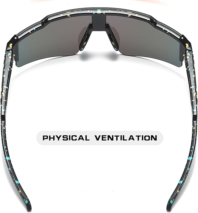 1/2/3 pcs Youth Baseball Glasses Boys Girls UV400 Kids Teen Sunglasses Child Young Men Women Football Eyewear