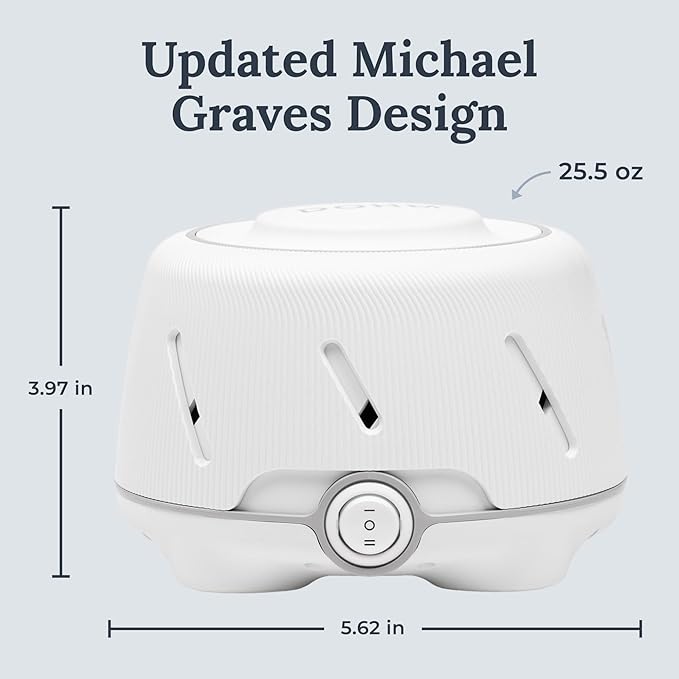 Yogasleep Dohm (2 Pack White/Gray) The Original White Noise Machine, Relaxing Natural Sound from a Real Fan, Sleep Aid & Noise Cancelling for Adults & Baby, Office Privacy & Meditation, Baby Registry