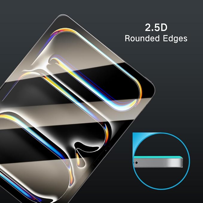 PERFECTSIGHT Anti Blue Light Screen Protector Compatible with iPad Pro 11 Inch 2024 6th Gen, [Medical-Grade HD Clear Eye Protection] Blue Light Blocking Filter 6 Radiations Tempered Glass