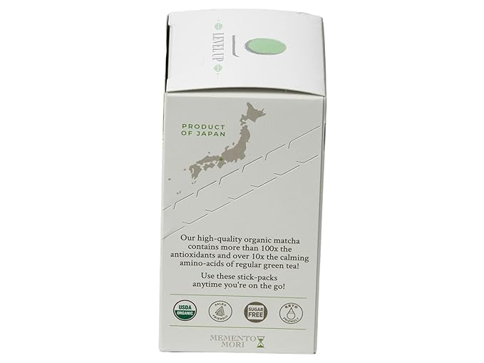 Matcha Green Tea Powder Single Serving Sticks, Dr. Weil's Ceremonial Organic Matcha Powder Singles Packets - Individual Tea Packets (24)
