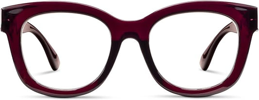 Peepers by PeeperSpecs Oprah's Favorite Center Stage Women's Oversized Blue Light Blocking Reading Glasses