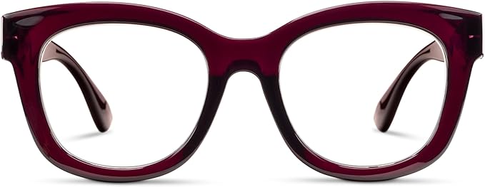 Peepers by PeeperSpecs Oprah's Favorite Center Stage Women's Oversized Blue Light Blocking Reading Glasses