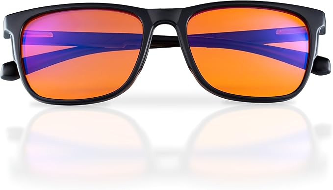 Prospek Blue Light Blocking Glasses SOLARIS – Orange Lenses Filter 99.9% Blue Light, May Improve Sleep, Focus & Eye Protection