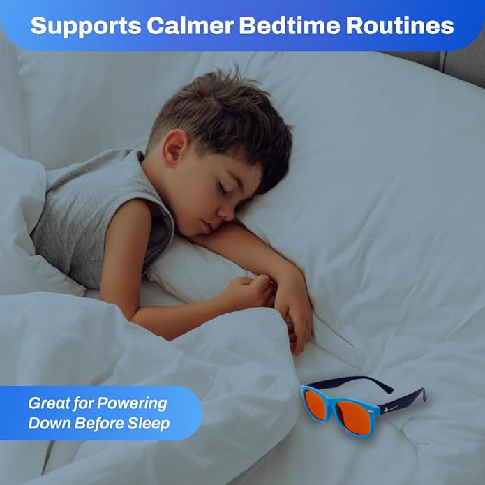 DefenderShield Kids Blue Light Blocking Glasses for Computer, Mobile, Video Games, Gaming