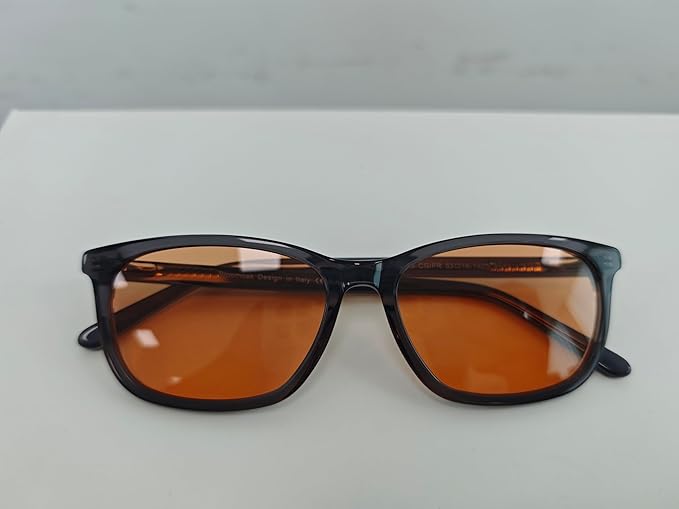 Bloomoak Rose Migraine Glasses, FL- Flex Light Sensitivity Relief Glasses for Fluorescent LED Glare,Photophobia, Eye Strain