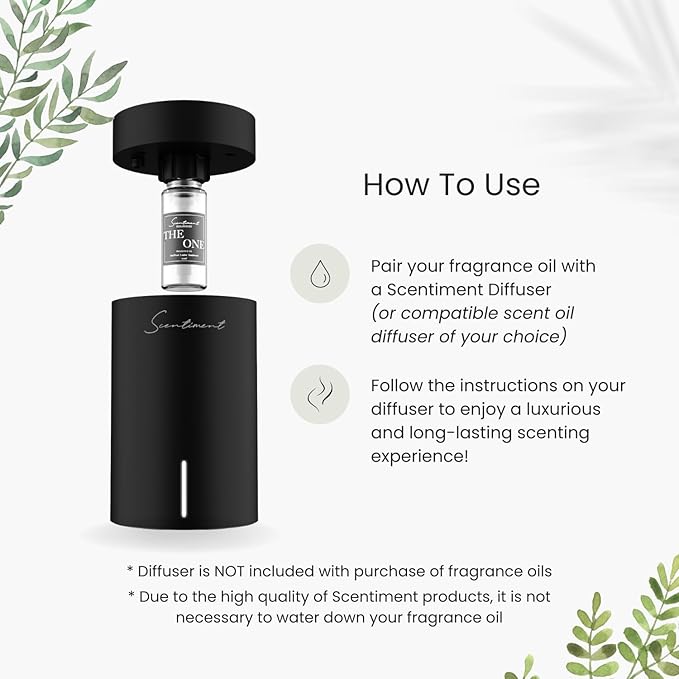 Scentiment Diffuser Oil - Fresh Rain | Aromatherapy Home Fragrance |Inspired by Marriott® Hotels | Luxurious Scent with Notes of Fresh Grapefruit and Crisp Red Currant (20 mL)