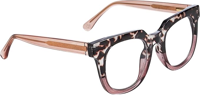 Peepers by PeeperSpecs Women's Oprah's Favorite Things Showbiz Square Blue Light Blocking Reading Glasses