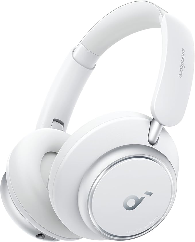 Soundcore by Anker Space Q45 Adaptive Active Noise Cancelling Headphones, Reduce Noise by Up to 98%, 50H Playtime, App Control, LDAC Hi-Res Wireless Audio, Comfortable Fit, Clear Calls, Bluetooth 5.3