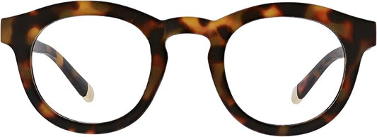 Peepers by PeeperSpecs Oprah's Favorite Women's Round Stardust Blue Light Blocking Reading Glasses