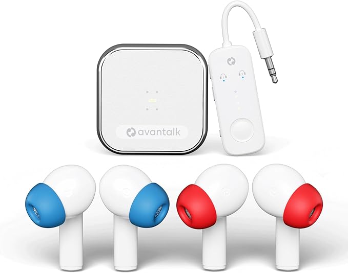 Noise Cancelling Earbuds for Airplane Travel, Latest Bluetooth 5.3 LE Audio Headphones with Qualcomm Chip, Auracast, aptX Adaptive, Audio Sharing & App EQ, Sky Infinity NC