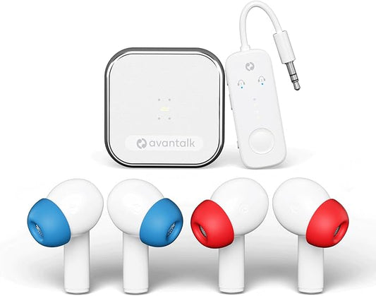 Noise Cancelling Earbuds for Airplane Travel, Latest Bluetooth 5.3 LE Audio Headphones with Qualcomm Chip, Auracast, aptX Adaptive, Audio Sharing & App EQ, Sky Infinity NC