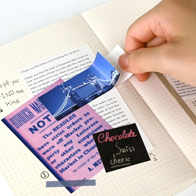 Monolike Capture The Life Sticker Pack - London (102Pcs) - Variety Pack, Journal, Scrapbook, Waterproof, Fancy Sticker