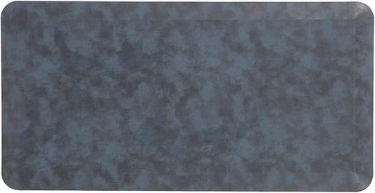 Mabel Home Anti Fatigue Floor Mat- 3 Size(20x32 & 20x39 & 24x70),16 Colors - Standing Desk Mat-Kitchen Floor Mat-Stain ResistantHome Non-Slip Bottom, Extra Soft (Blue, 20" x 39")