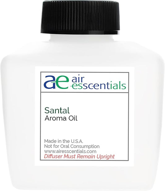 Santal Aroma Oil, Essential Oils Blend for Diffusers & Scent Machines, Sensual Sandalwood & Cardamom, Aromatherapy, Cold Air Diffuser Compatible, 300 mL