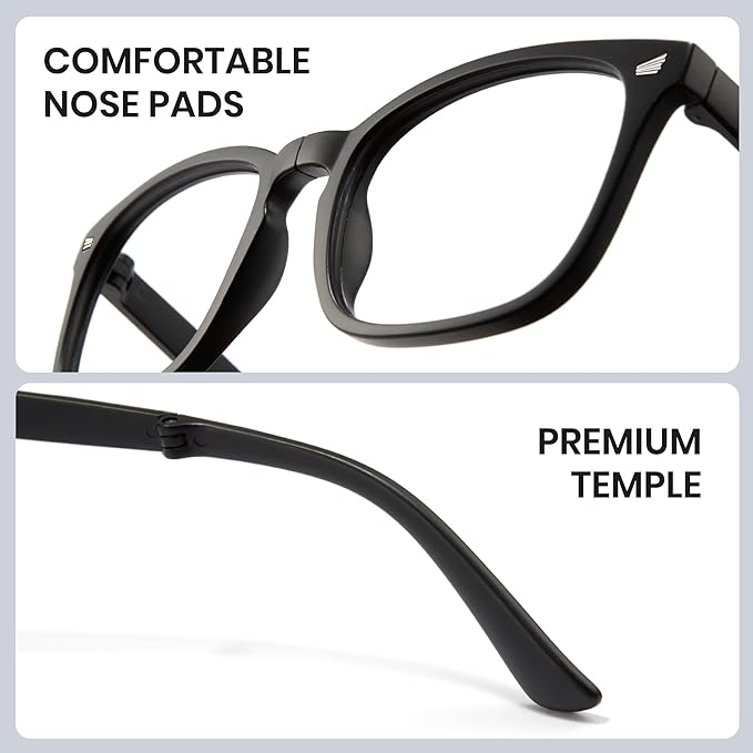 Cyxus Blue Light Glasses for Men Women Reduce Eye Strain UV Blocking for Computer Screen 8082