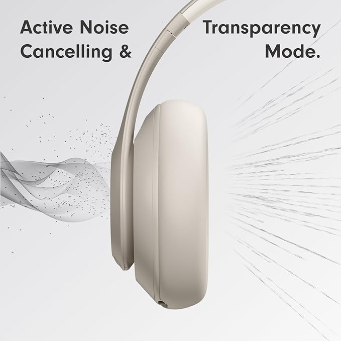 Beats Studio Pro Bluetooth Noise Cancelling Headphones with Apple 20W USB-C Power Adapter - Sandstone