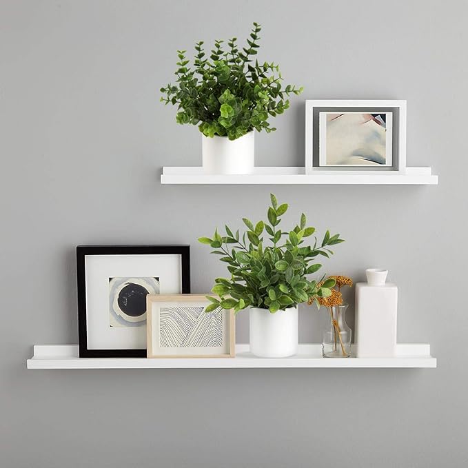 Briful Mini Fake Plants Set of 2 Small Faux Plant Eucalyptus Rosemary Greenery Potted Plants Artificial Decor for Home Table Office Room Desk Bathroom Shelf Kitchen Farmhouse Mantel Decoration