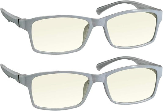 TruVision Readers - 9601 Computer Reading Glasses w Blue Light, Anti Reflective, Acrylic Lenses