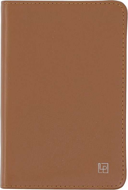 Classic Leather Notebook Writing Journal, Softcover, Narrow Ruled, Table of Contents and Numbered Pages
