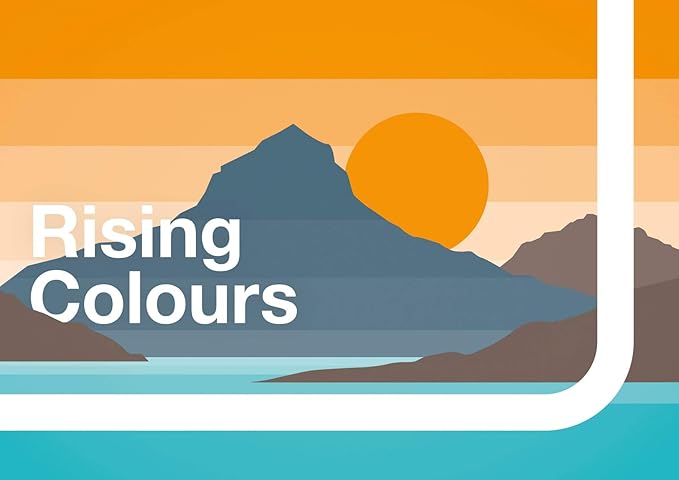 LEUCHTTURM1917 - Notebook Softcover Medium A5-123 Numbered Pages for Writing and Journaling (Rising Sun, Dotted)