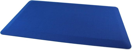 Ultralux Anti-Fatigue Standing Comfort Mat, Thick Non-Slip Cushioned Kitchen Floor Mat 3/4” Thick 16” x 24” Premium Durable Ergonomic Multi-Use Standing Support Pad, Home, Office, Kitchen Rug, Blue